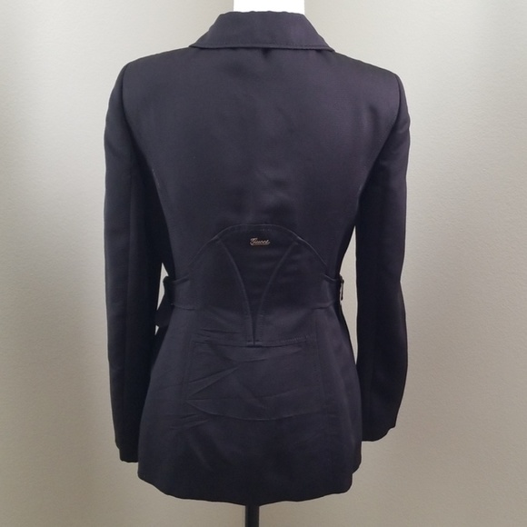Gucci Black Blazer Size 40 - Picture 5 of 8